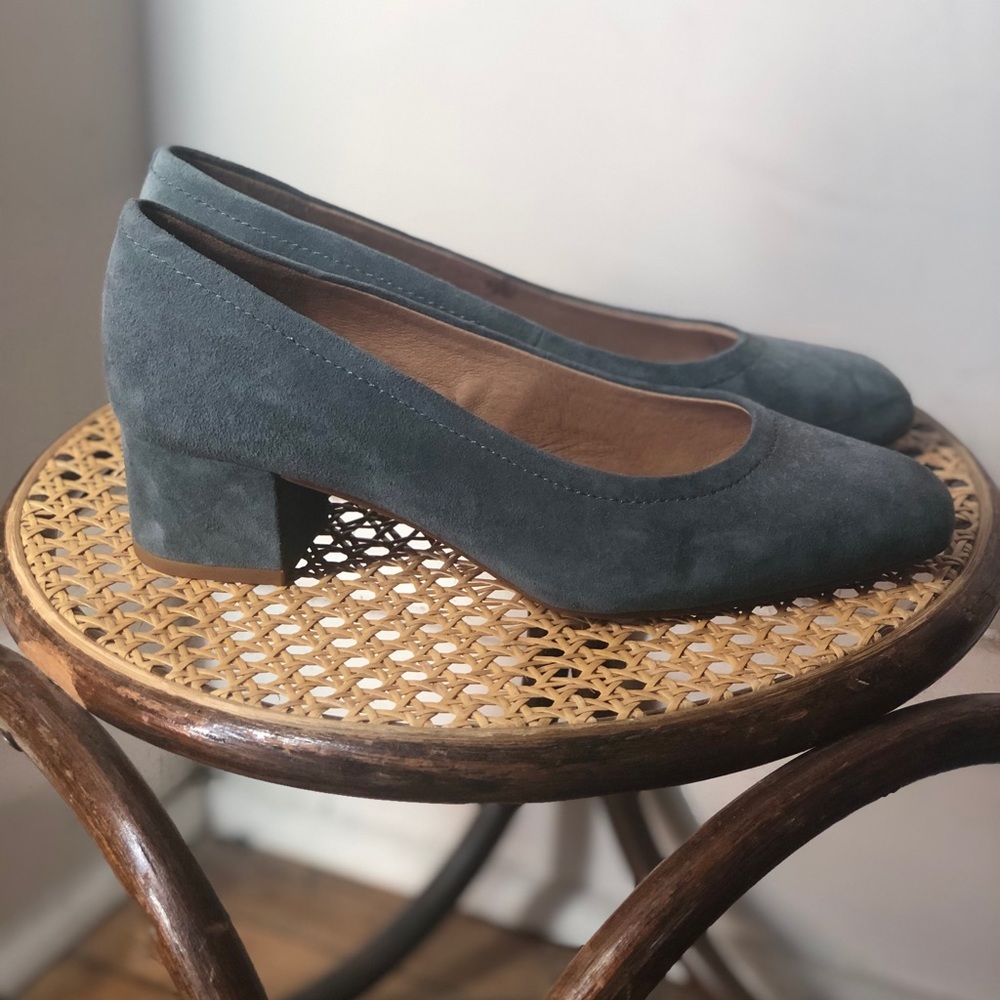 madewell | raquel pump in suede